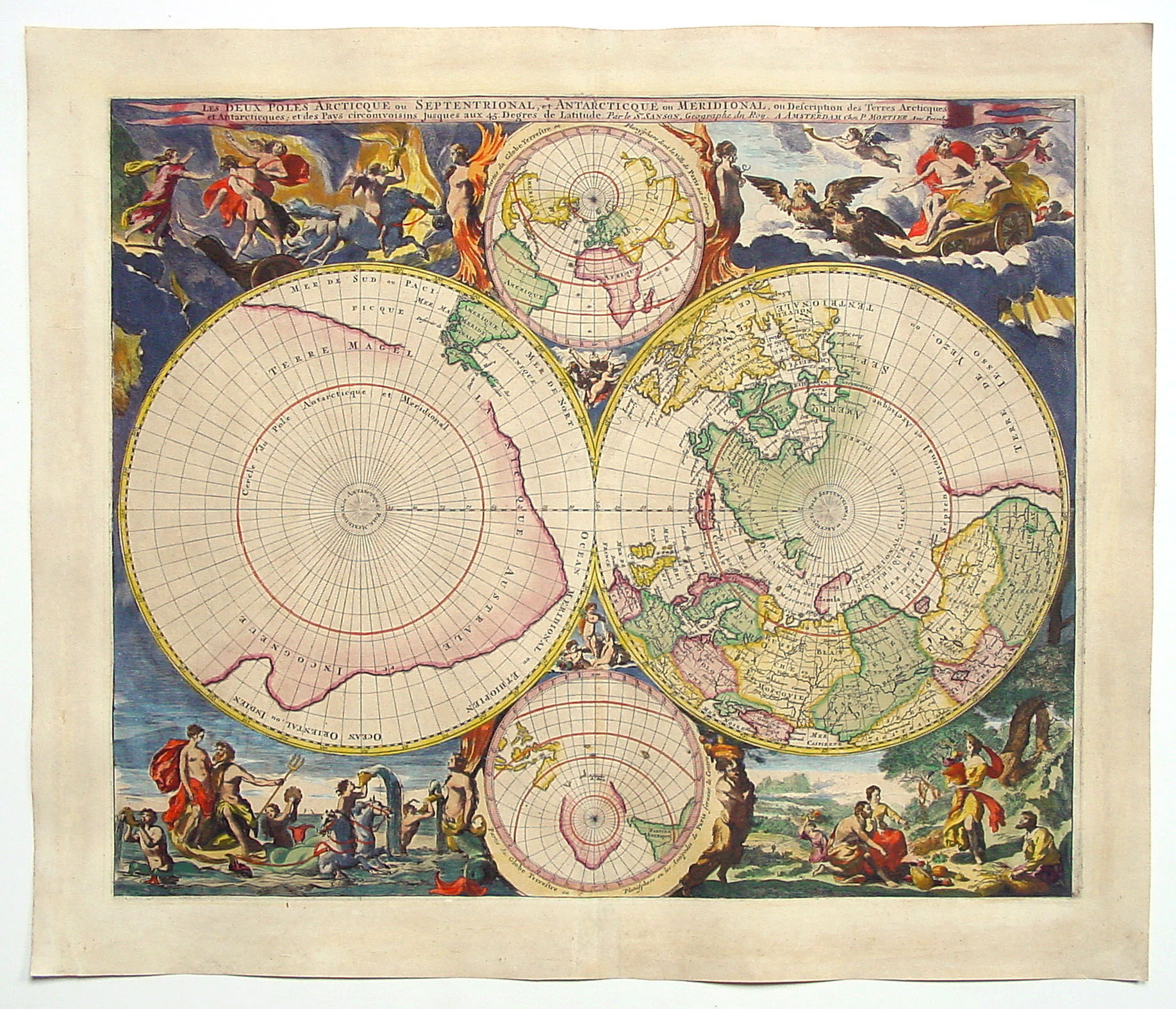 This meme is an image of a vintage-style map of the world, but with the continents and oceans rearranged to resemble a face with a shocked expression. The text at the top of the image reads "World's Okayest Map" and at the bottom, "Because you can't even get the whole world right, let alone your own face".